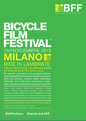 Bicycle Film Festival 2013: la tappa di Milano (13-15 Dicembre)