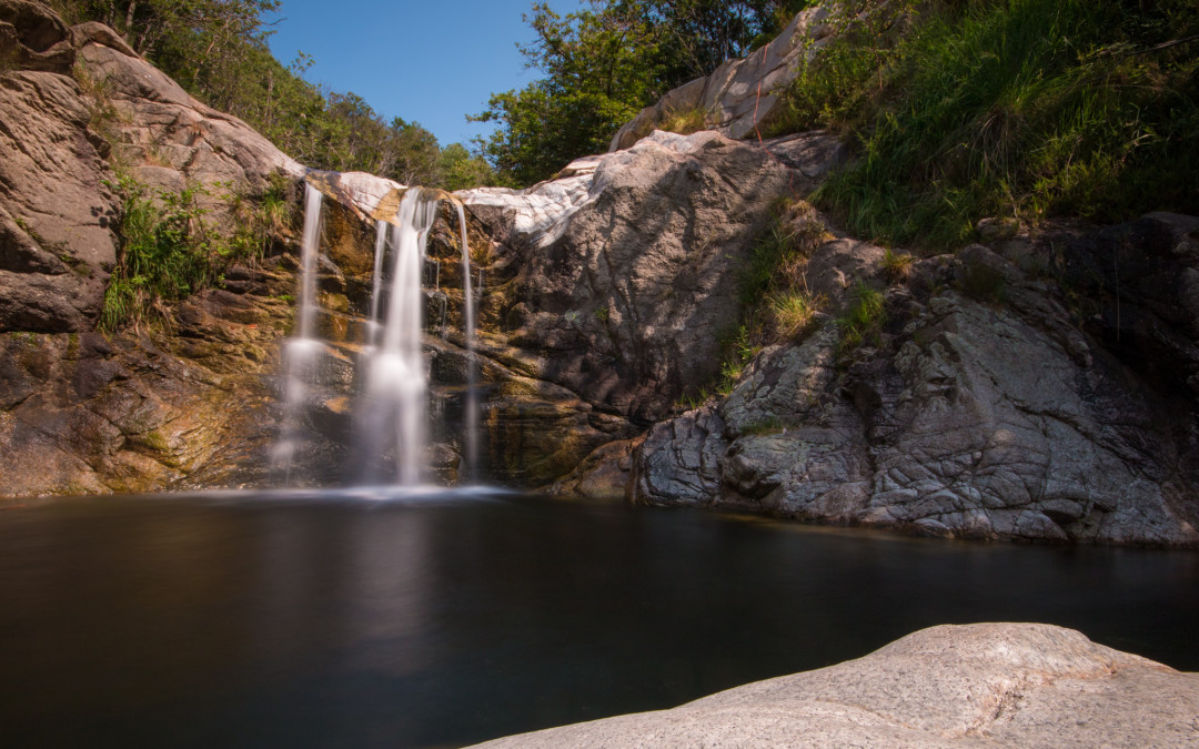 Le cascate del torrente Pescone