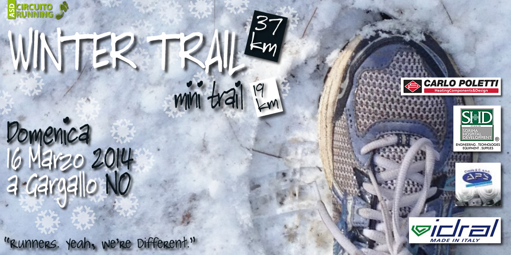 16 Marzo: Gargallo winter trail, ovvero il mio ritorno ai trail… Sperando di sopravvivere…